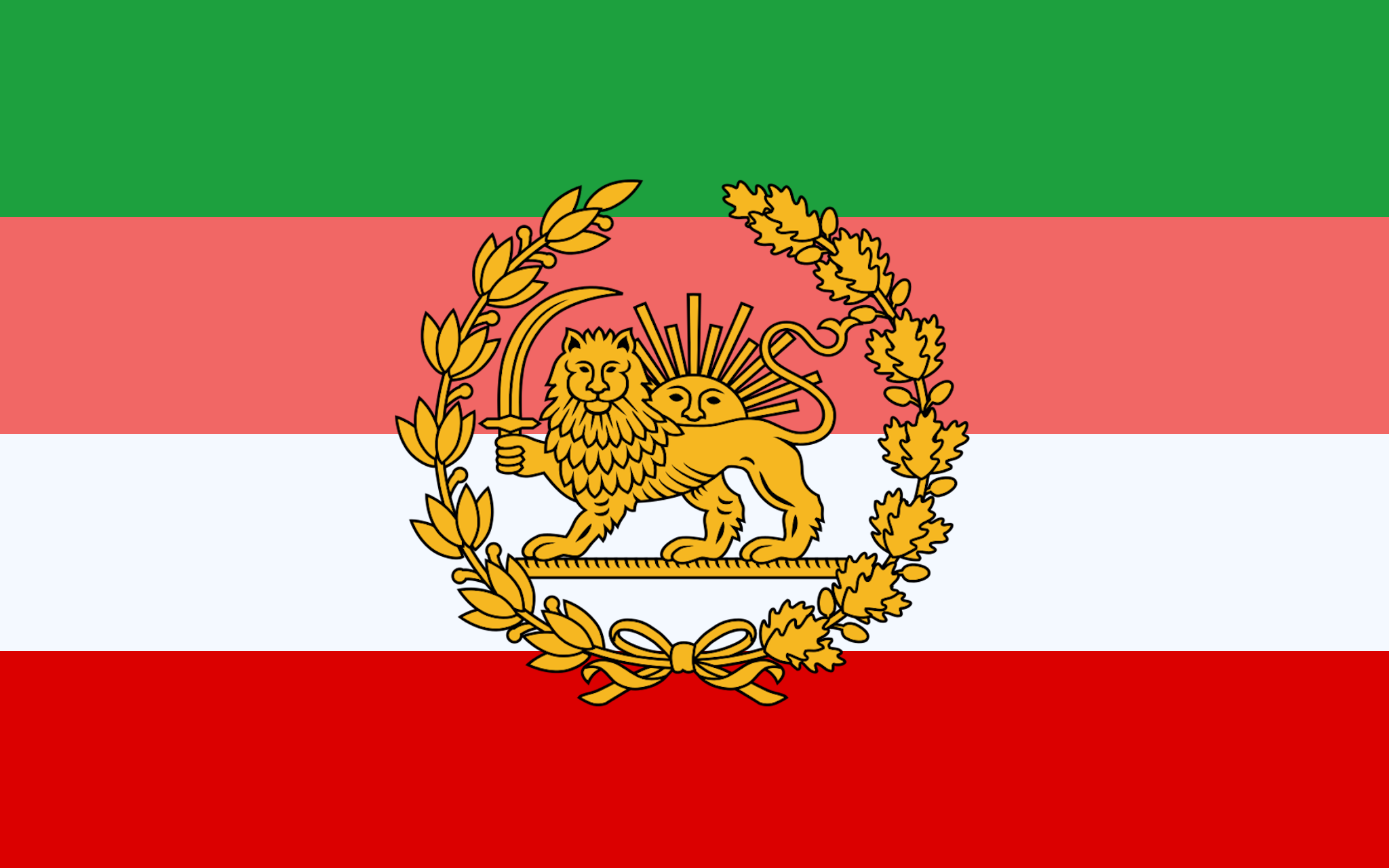 Guarded Domains of Persia Flag by regigigas43 on DeviantArt