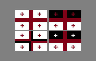 Kingdom of Georgia flag ideas