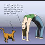 yoga and cats