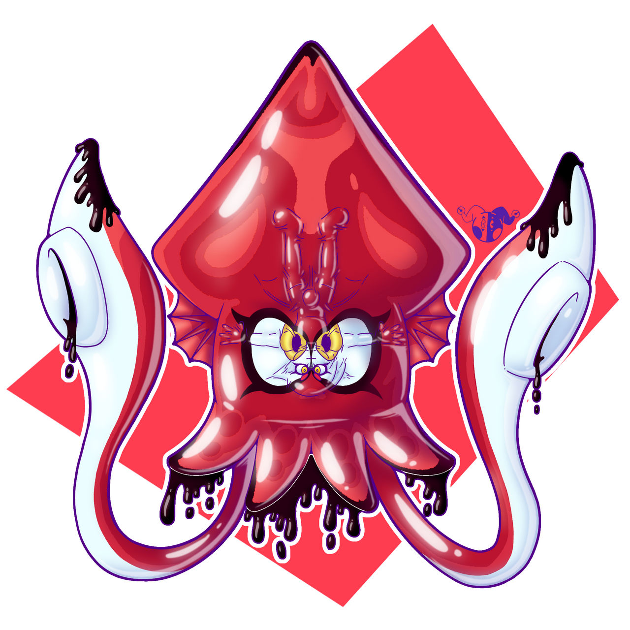 King of the giant latex squids