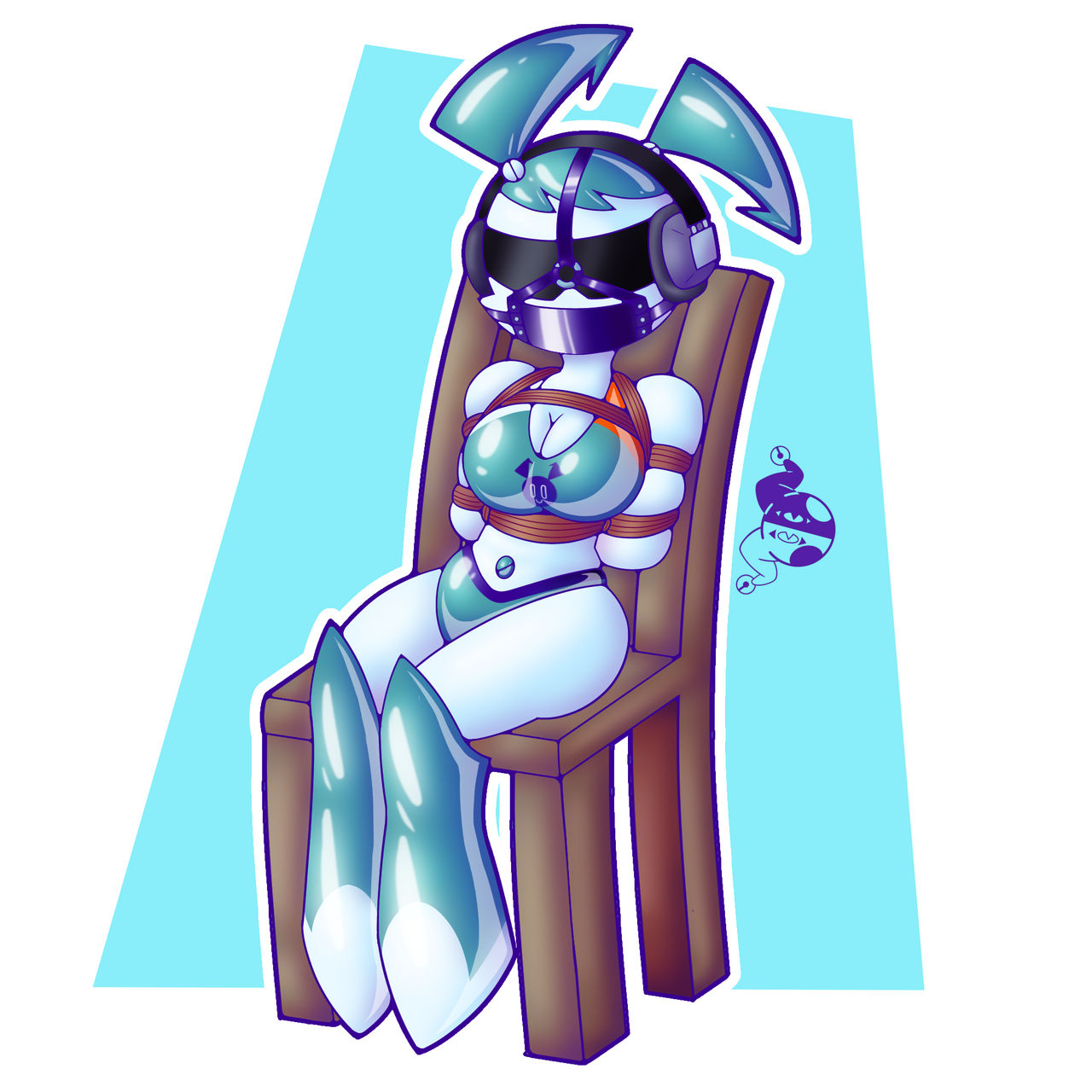 Xj9 chair tied