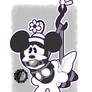 Minnie Mouse suspension bondage
