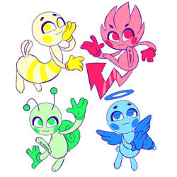 Kinky magical girls - 1: The pixies