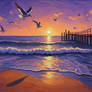 Beach and birds