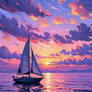 Serene Sunset Sail