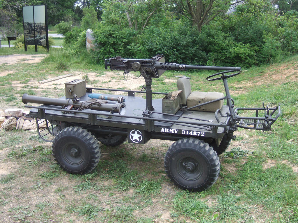 M274 'Mechanical Mule' with M2 HB Machine Gun by Aya-Wavedancer on ...