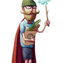 The hipster wizard
