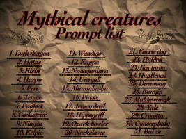 Mythical Creature Art Challenge (read description)