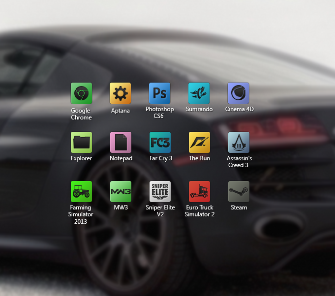 Desktop icons