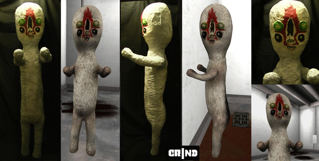SCP-173 LIFE SIZE MODEL GAME COMPARISON by WiimpyKid on DeviantArt.