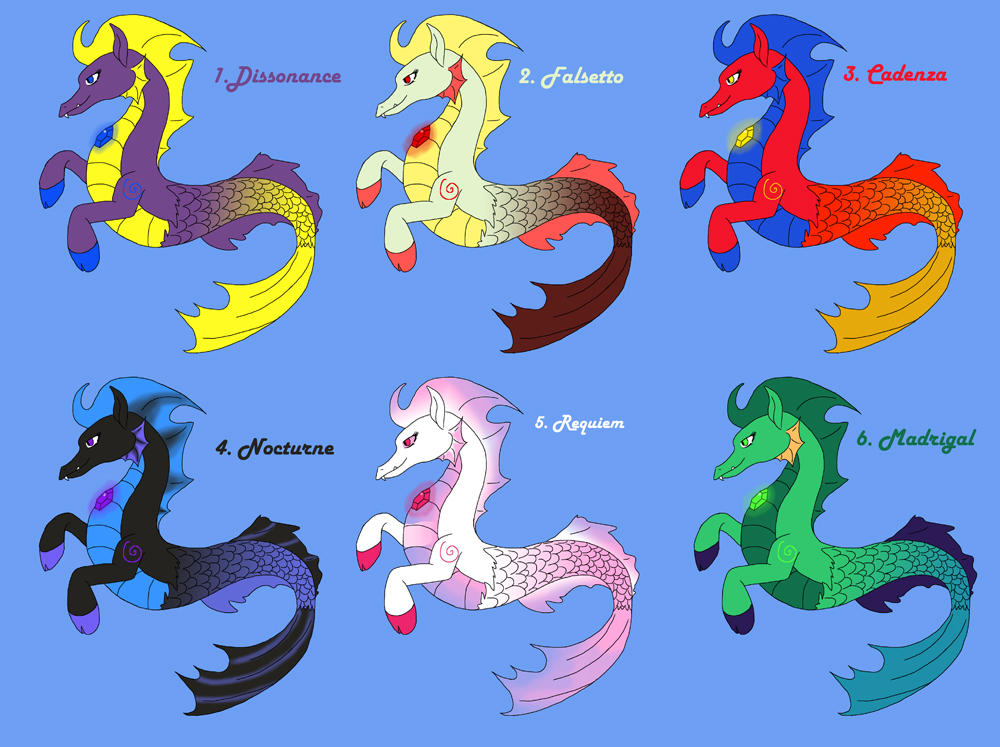 MLP Siren Adoptables Closed by Emilou1985 on DeviantArt