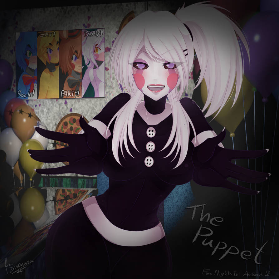 The Puppet - Five Nights In Anime 2 [SpeedPaint] by RenAyume on