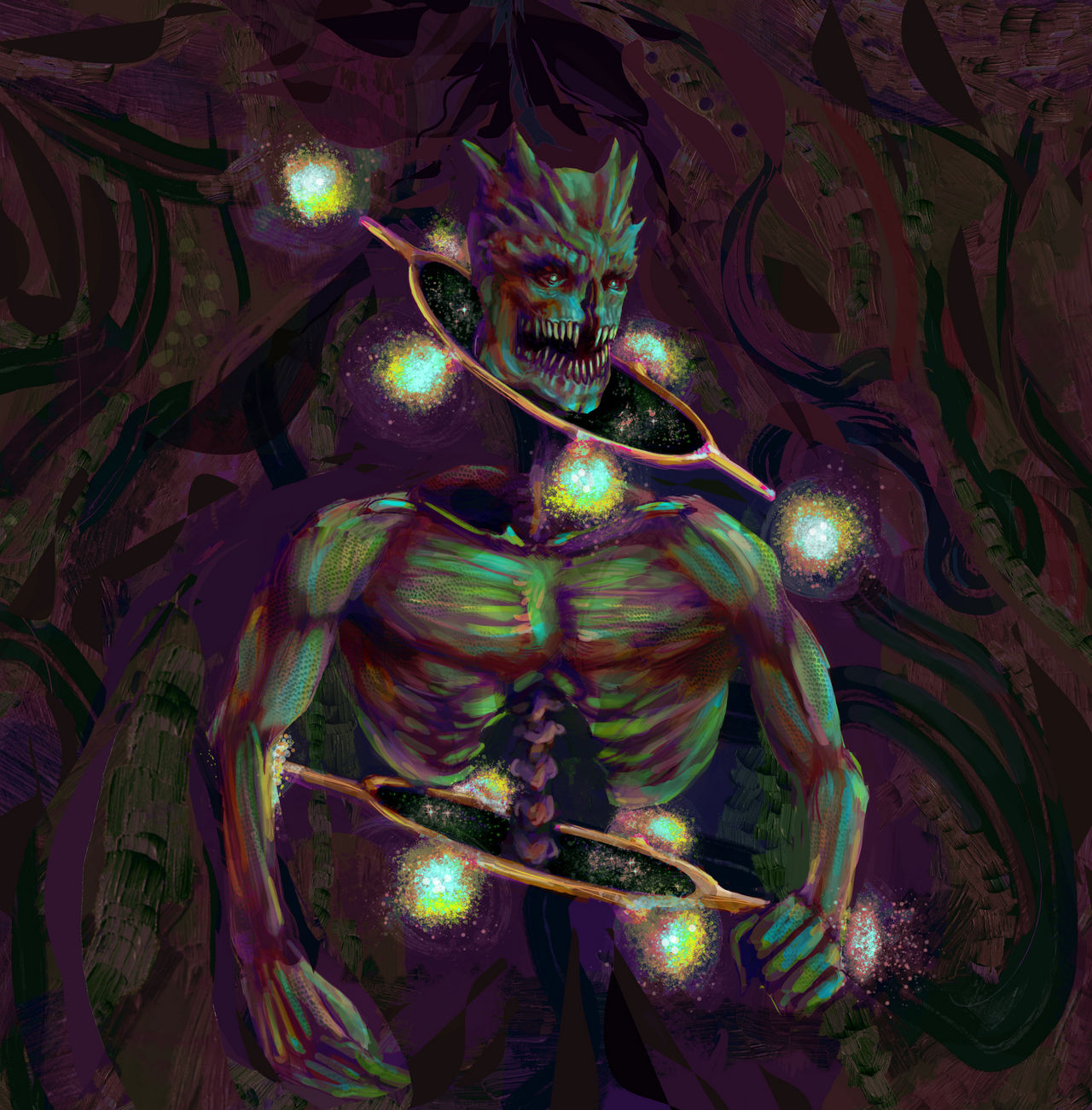 Demon Elemental by ArhsFasoulhs on DeviantArt