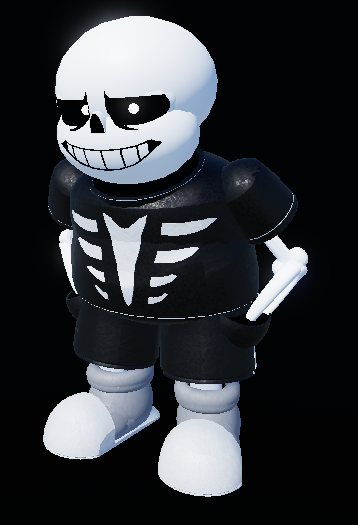 Nik's Dustbelief Sans Model V1 by sP20402 on DeviantArt