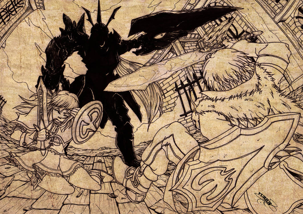 Azure Nightmare The Azure Nightmare stands before you now by Yurius06 on DeviantArt
