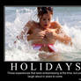 Holidays - you'll laugh later