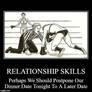 Relationship skills - postpone our date