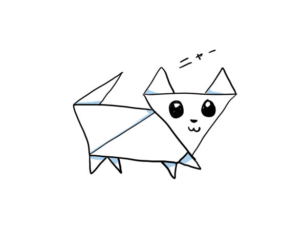 Origami Cat