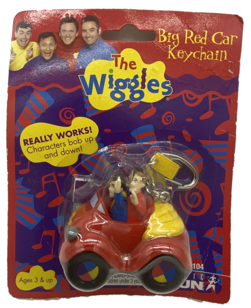 The Wiggles - Big Red Car Keychain by trevorshane on DeviantArt