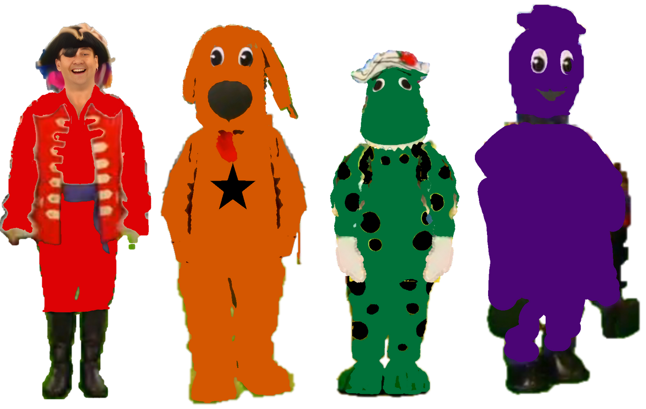 Deviantart 2007 The Wiggly Friends From Getting Strong 2007 by trevorshane on DeviantArt