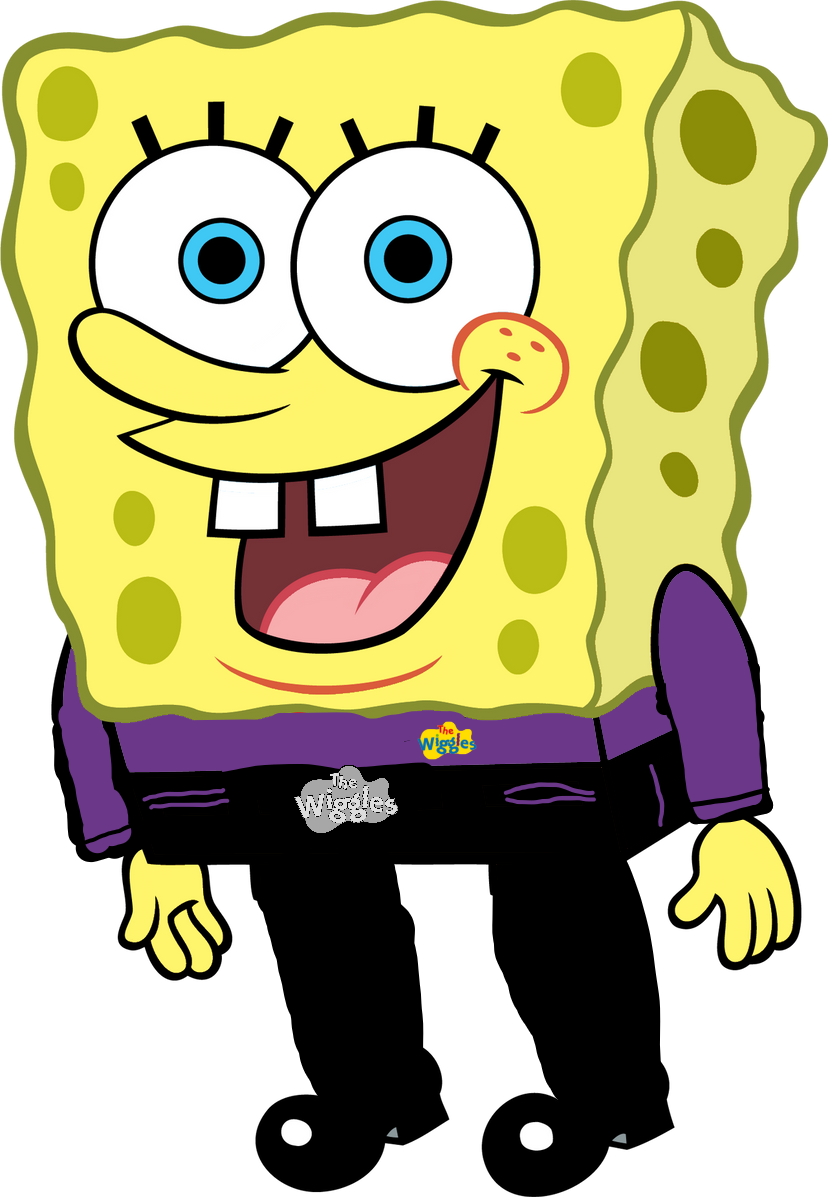 SpongeBob in the Purple Wiggle by trevorshane on DeviantArt