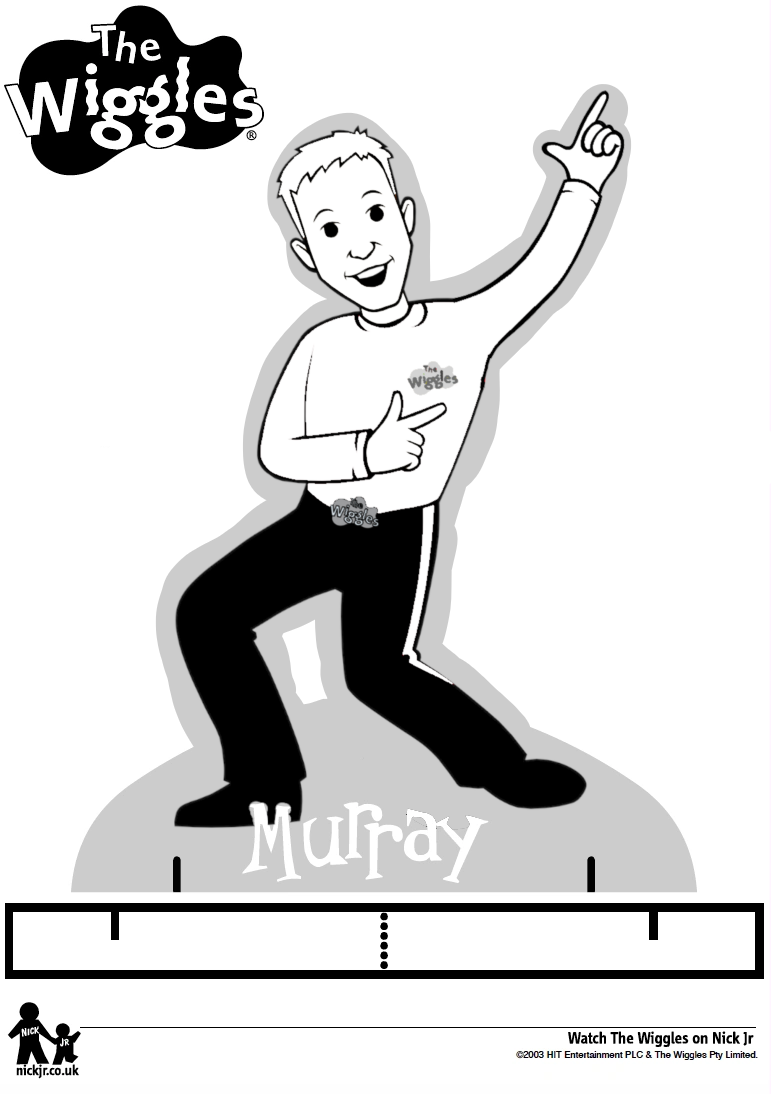The Wiggles - Nick Jr Printables - Murray (V2) by trevorshane on DeviantArt