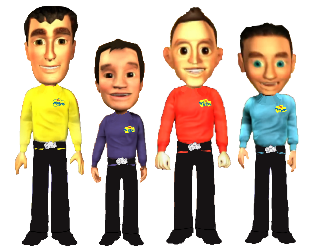 The CGI Wiggles (New Look) by trevorshane on DeviantArt