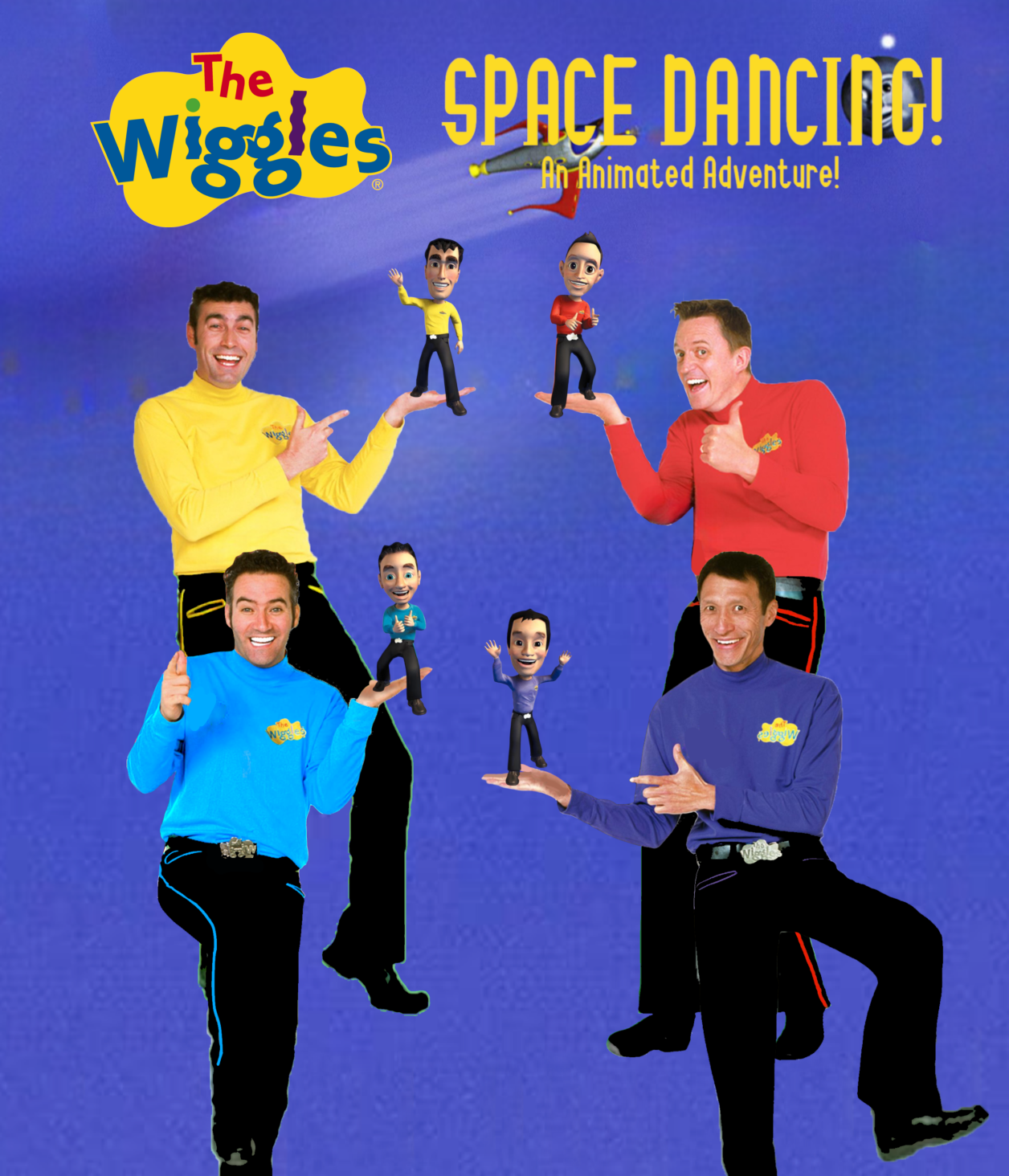 The Wiggles - Space Dancing (My Version) (Blu-Ray) by trevorshane on ...