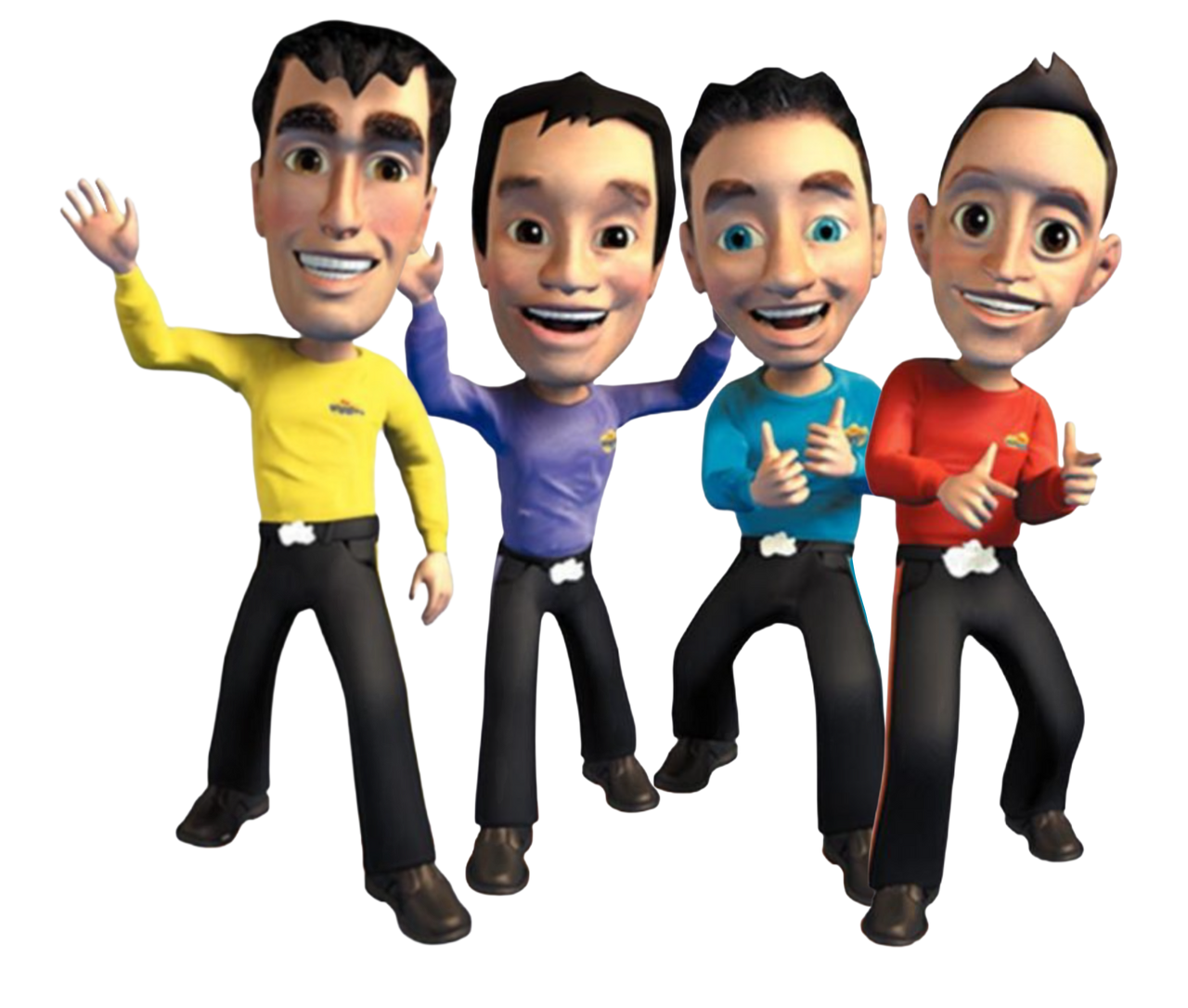 The CGI Wiggles in Space Dancing (Render SD) by trevorshane on DeviantArt