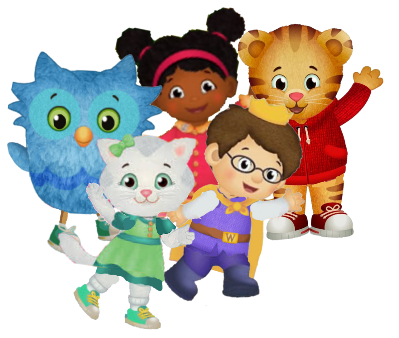 Daniel Elevators Deviantart Daniel Tiger and Friends pose just like The Wiggle by trevorshane on ...
