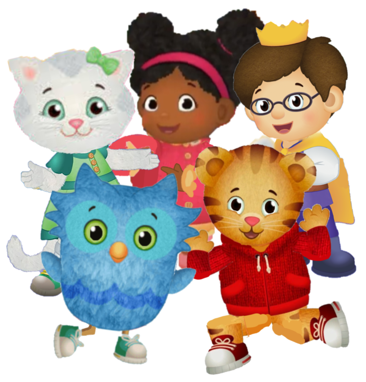 Daniel Tiger Deviantart Daniel Tiger and Friends are Smiling by trevorshane on DeviantArt