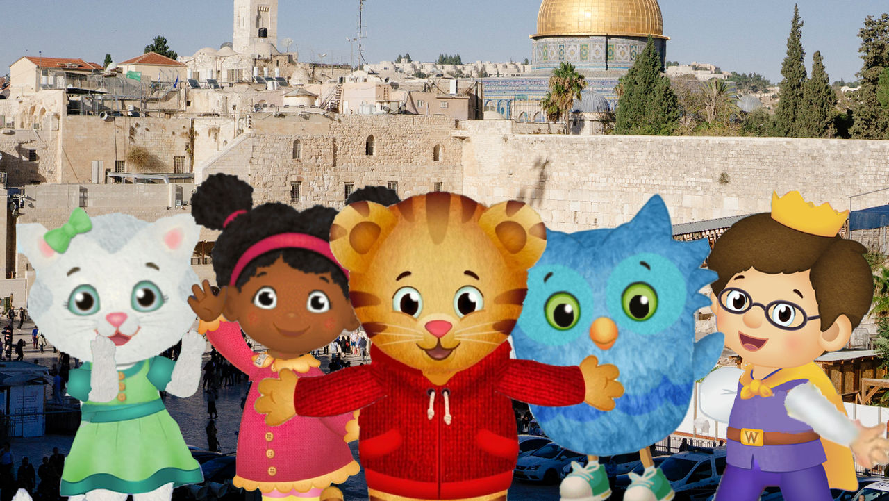 Daniel Tiger Deviantart Daniel Tiger and Friends in Israel by trevorshane on DeviantArt