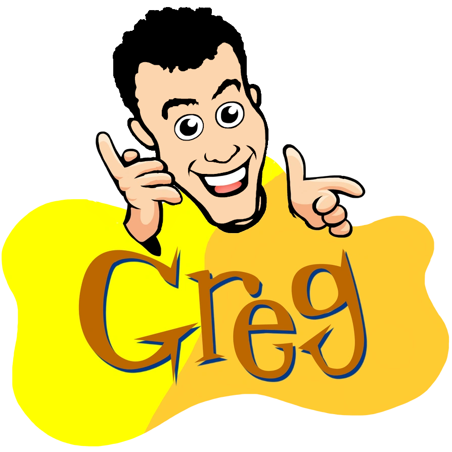 Greg Sign Cartoon Greg Logo V2 by trevorshane on DeviantArt