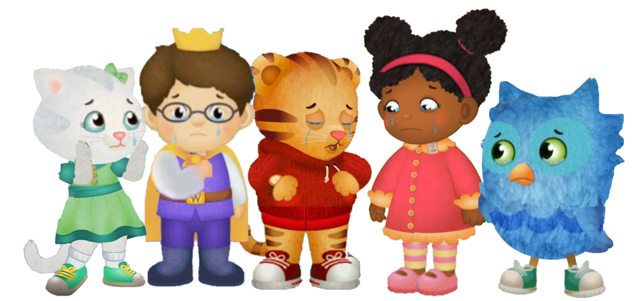 Daniel Tiger And Friends Are Crying By Trevorshane On DeviantArt daniel-tiger-and-friends-are-crying-by-trevorshane-on-deviantart