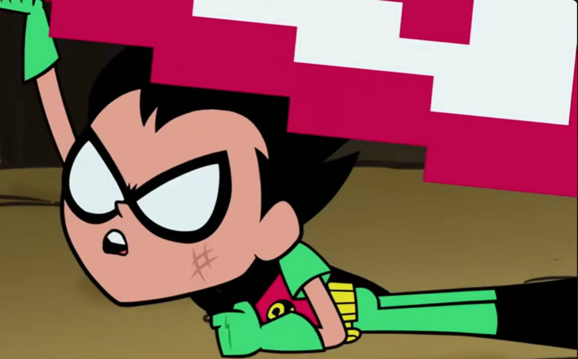 Robin Falling Over Robin going down by trevorshane on DeviantArt