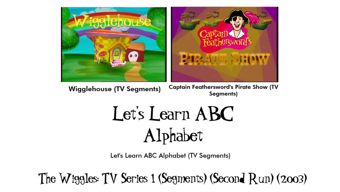 Learning Segments Deviantart The Wiggles - TV Series 1 (Segments) (Second Run) by trevorshane on ...