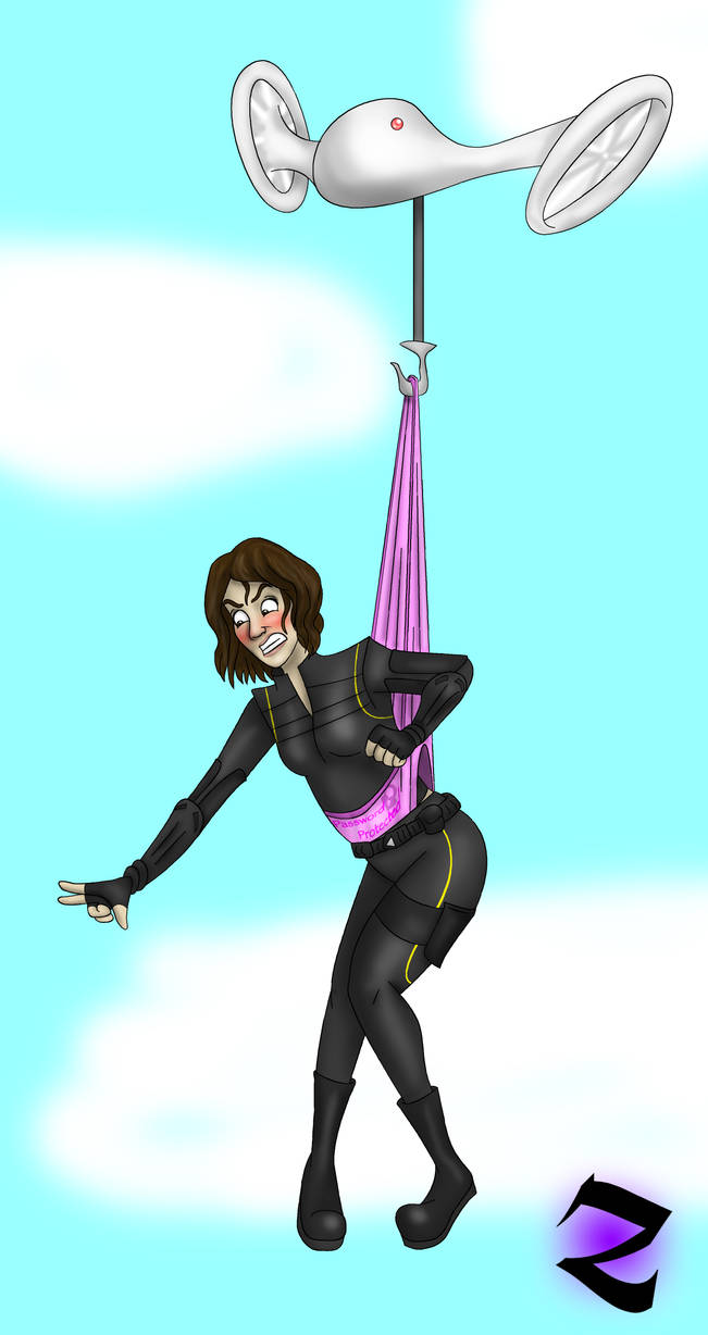 Daisy Johnson Flying Wedgie by ZenithIllustrations on DeviantArt.