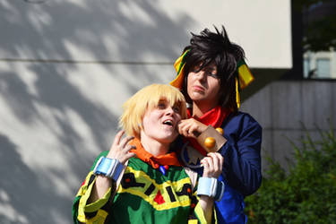 and where is my money, litte king? - Grandia 2 Cos