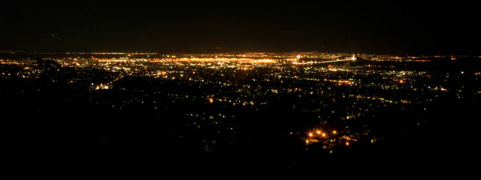 San Francisco Bay After Dark