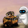 Happy End of Wall-e and Eve