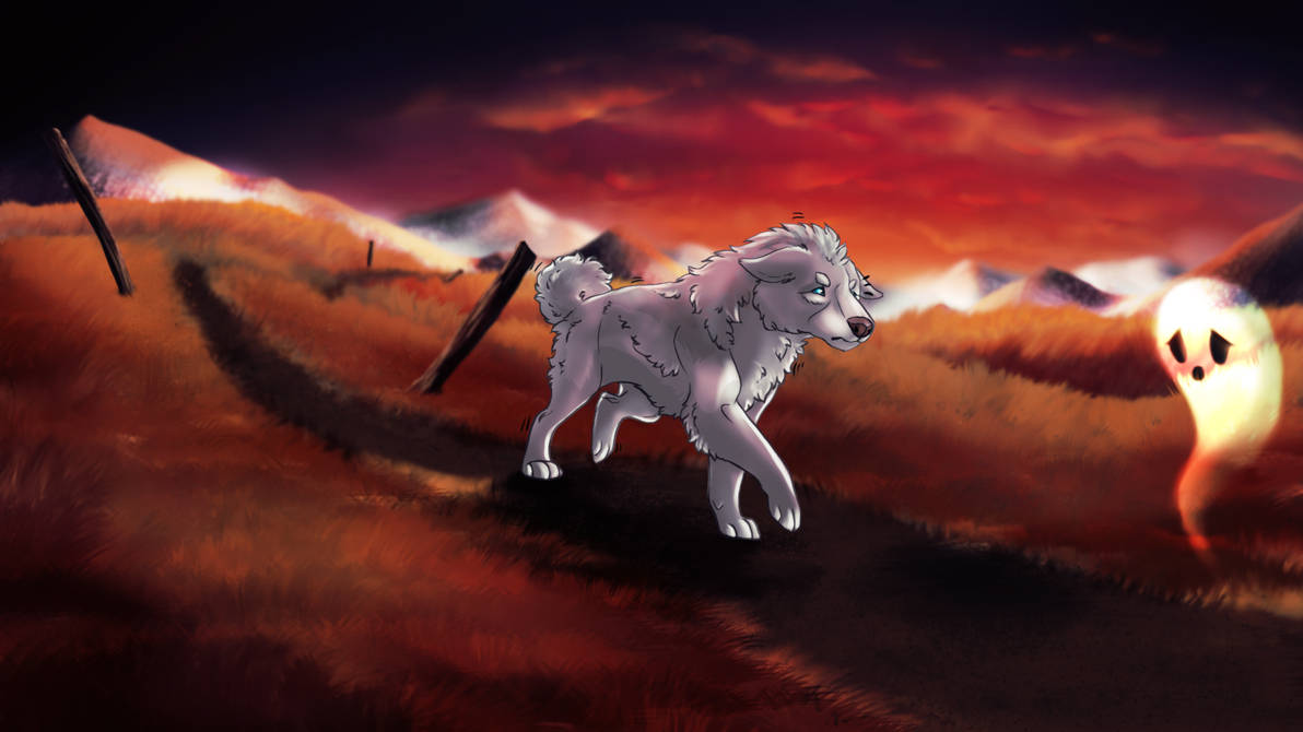 Shivering night of a Sad Ghost by eerea on DeviantArt