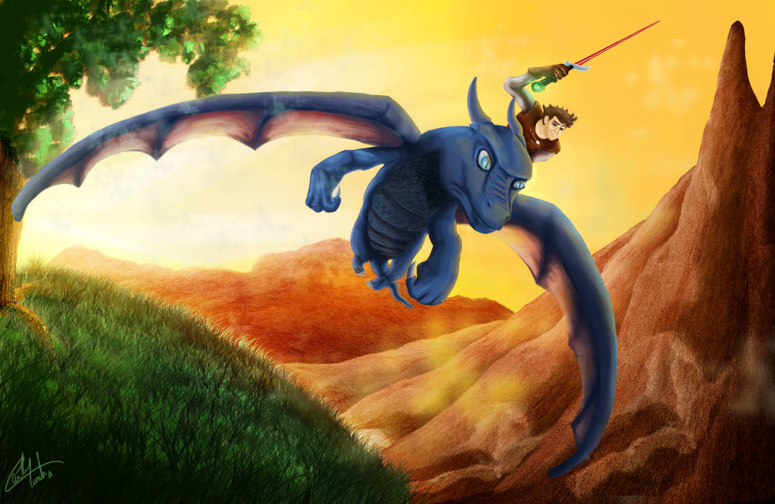 Dragon Rider Eragon n Saphira by Tureta on DeviantArt