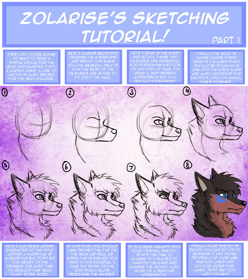 Sketching Tutorial By Zolarise On Deviantart Sketching Tutorial By Zolarise On Deviantart