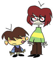 frisk and chara