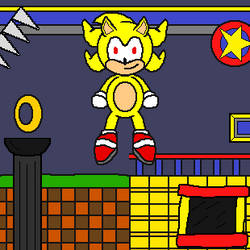 Chibi Super Sonic