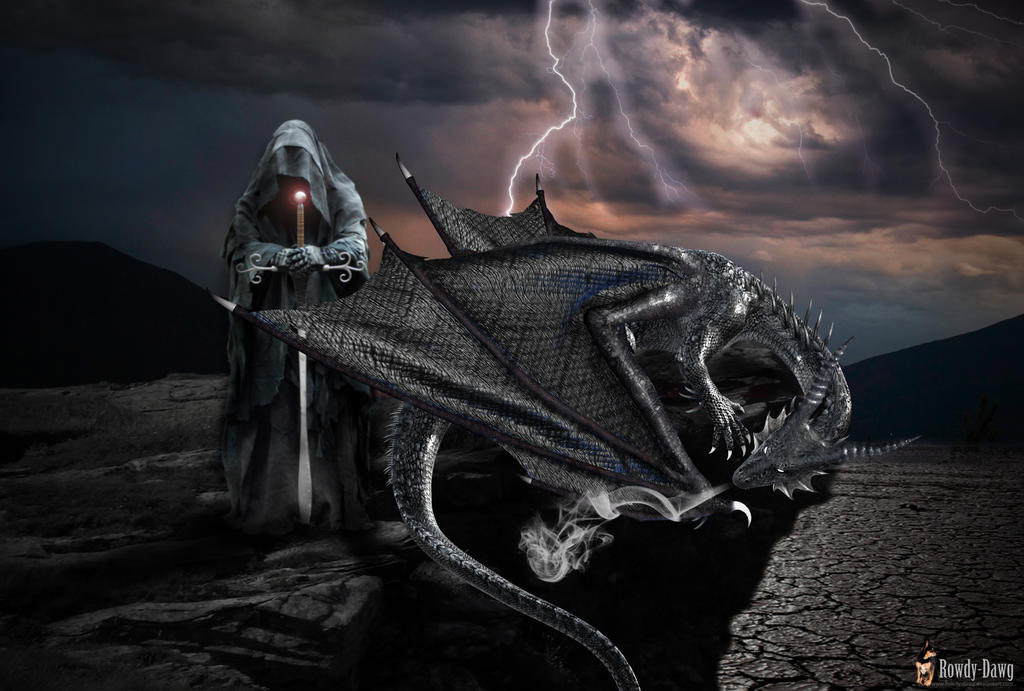Black Dragon Rider by Rowdy-Dawg on DeviantArt