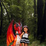 Walking Her Dragon
