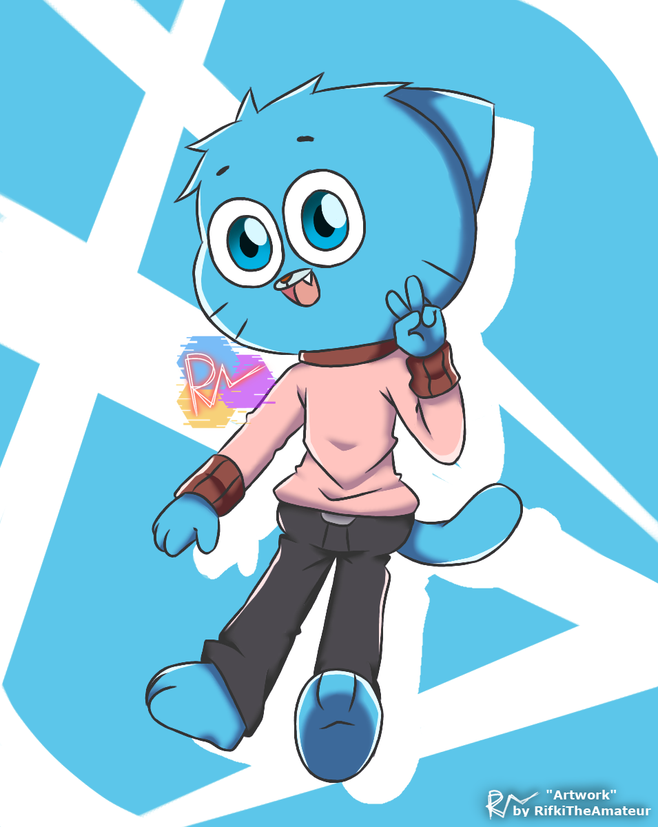 ArtStation - Gumball Watterson-Fanart