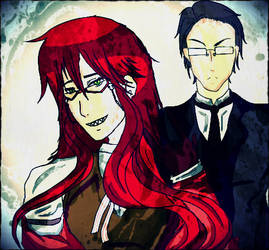 Kuroshitsuji Grell and William