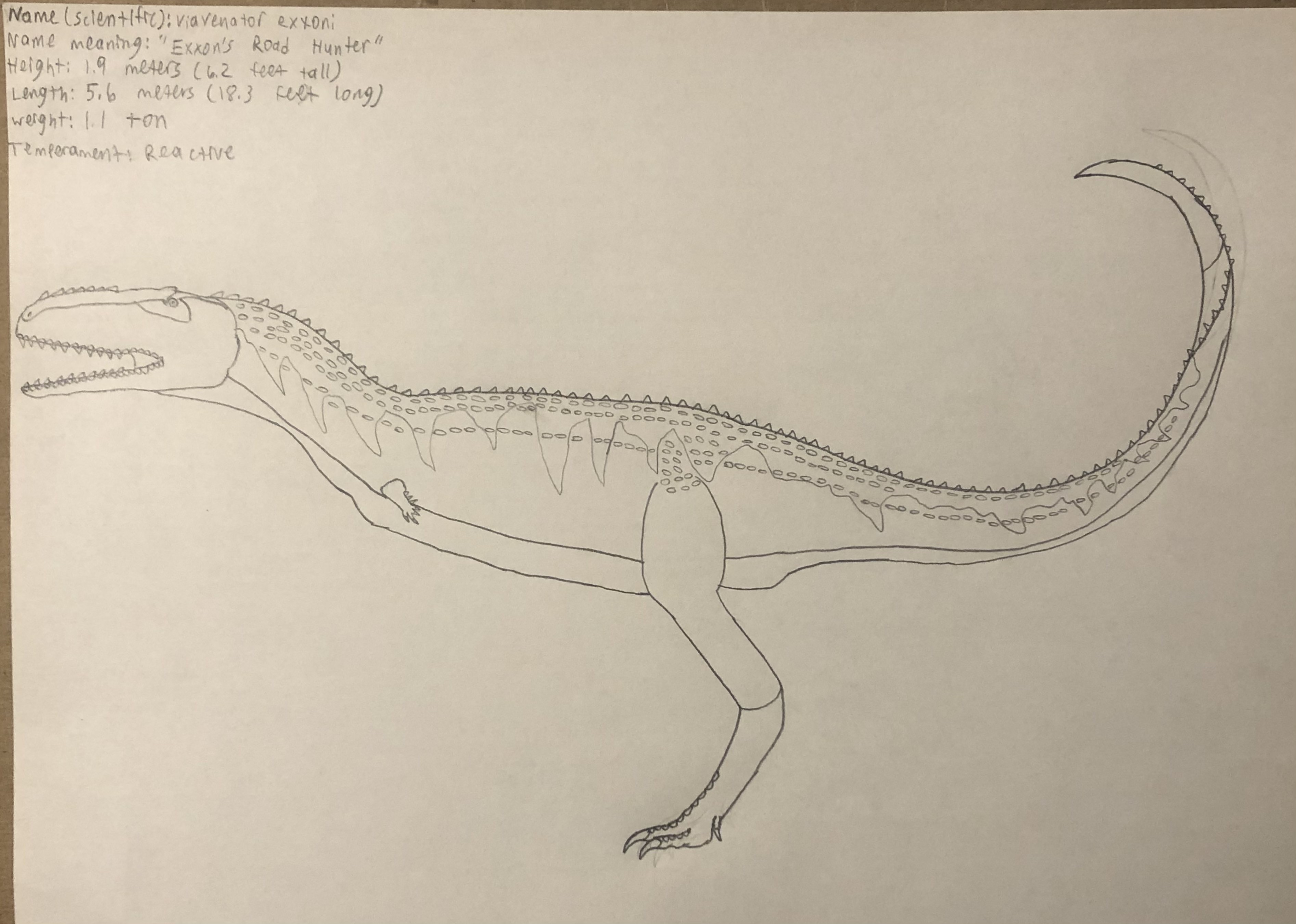 PP profile #136 Viavenator by DINOTASIA123 on DeviantArt